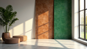 Die Farben der OWA Natura Hanfstrohplatten: Nachhaltigkeit, Gestaltung, Akustik