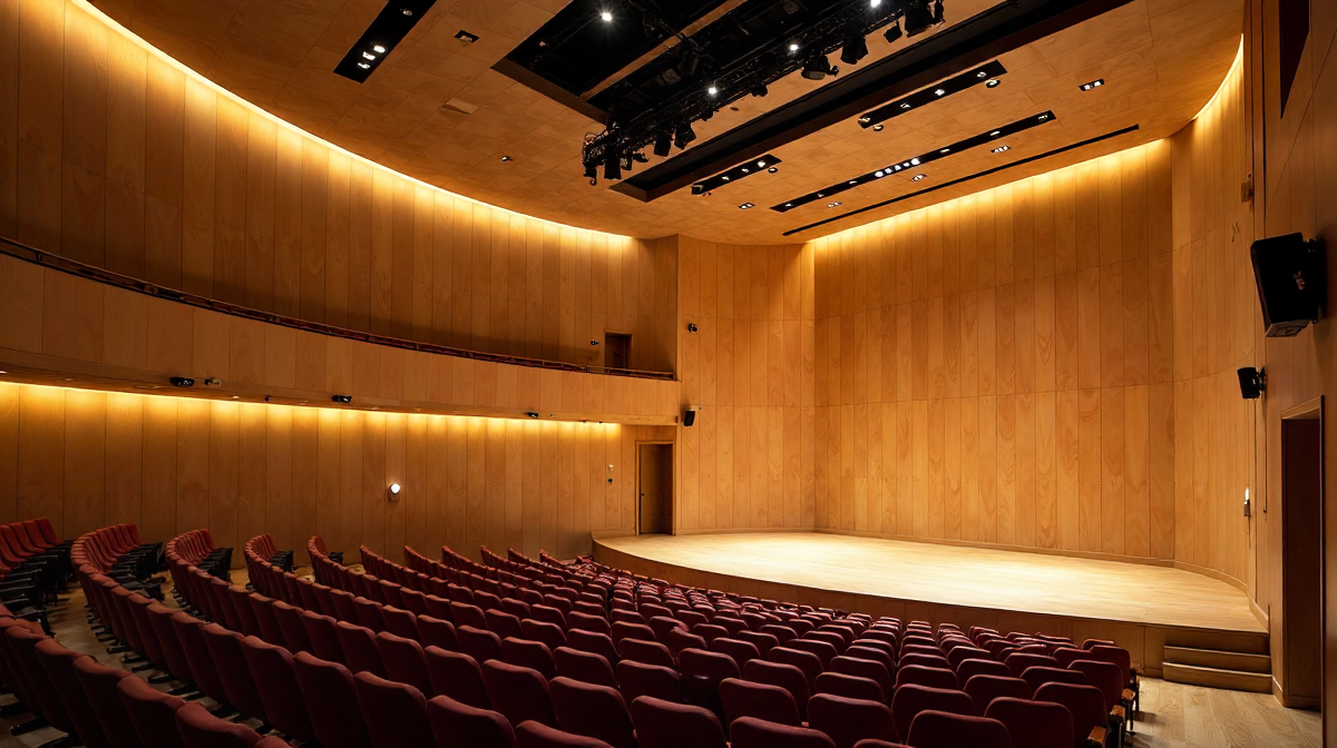 Innovative Lichtsteuerung und Architektur im Konzertsaal Haus Marteau